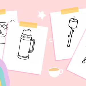 Camping Coloring Pages for Kids (20 Printable Designs)